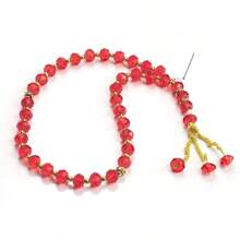 1pc Minimalist 33pcs 10mm Crystal Glass Beads Islamic Prayer Beads, Muslim Rosary, High-End Gift For Daily Prayer - Natural Crystal Bracelet - View 14