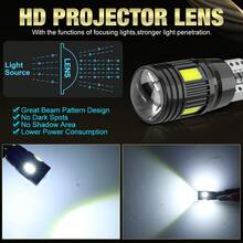 TOAUTO 2 件装 T10 LED 汽车内部阅读灯通用停车灯后备箱牌照灯泡高亮度汽车灯 12V