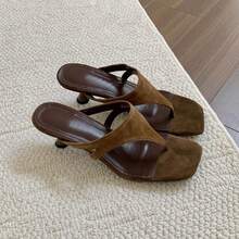 Women Flip-Flops - Marrón - Ver 1