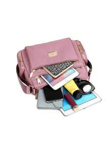 Ladies' Cross-Body Bag - A Stylish And Fashionable Multi-Layered Casual Women's Bag With A Single Shoulder Strap.