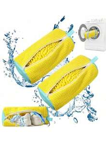 Washing Machine Shoe Wash Bag, Anti-Deformation Shoe Wash Bag, Slouchy Person's Gadget For Machine Washing Shoes, Winter Hand-Free Gadget - Multicolor - View 5