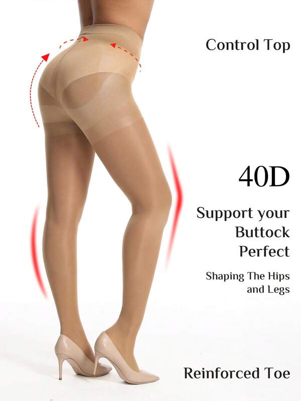 40D Women's Slimming & Lifting Pantyhose, Leggings, Tights