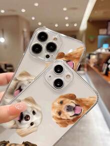 1pc Customizable Pet Photo DIY Phone Case, With Background Removal Function, TPU Transparent Phone Case, High-Definition UV Color Printing Phone Case, Provides Shock Protection For Your Phone, Compatible With Apple Series 17Air/16promax/16pro/15promax/14promax/13promax13pro/15pro, /A05/A04/A11/A24/A25/A26/A33/A12/A13/A14/A15/A52/A54/A55// Models S23ultra/S24ultra/A52s/13c/A15/HonorX6a/X7b/X8b/X6/SAM/Redmi, Funny Customization, Daily Use Or Memorial Gift,2025 Halloween Accessories,Cell Phones & Accessories