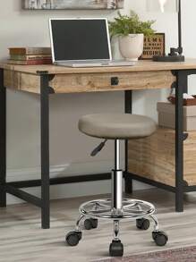 1pc/2pcs/4pcs/6pcs/30pcs Khaki Waterproof Milk Silk Coated Round Stool Covers, Modern Style, All-Season Dustproof Removable Elastic High-End Bar Stool Slipcovers, Suitable For Home, Bar Etc., Black, Light Grey, Meteor Grey