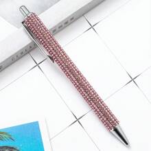 5/3/1pc Rhinestone Decorative Ballpoint Pen, Suitable For Office Signatures, Business Guests, Gift Pens - one-size - View 34