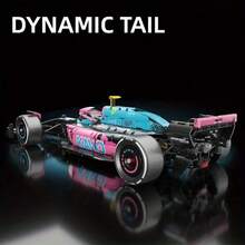 Detailed Racing Car Model, High Fidelity, Showcasing Mechanical Charm, Ideal For Model Enthusiasts To Collect, Experience The Joy Of Assembly, Birthday, Halloween, Christmas, Winter Gift