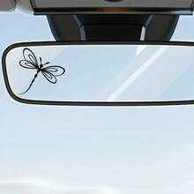 Pegatina de espejo retrovisor con libélula, pegatina de coche para amantes de las libélulas, pegatina de coche con libélula, pegatina de parasol de espejo retrovisor, pegatina de espejo retrovisor, pegatina de espejo lateral - Unitalla - Ver 9
