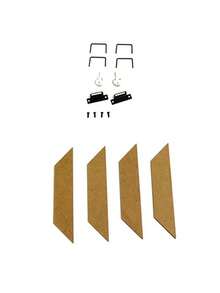 1 Conjunto de Moldura de Madeira DIY, Tamanhos Disponíveis: 40x60cm, 30x40cm, 25x35cm, 35x55cm, 35x45cm, 40x50cm, Adequada para Tela de Pintura a Óleo, Moldura de Madeira de Pinus, Arte de Parede, Pintura com Diamantes, Estrutura de Encaixe de Espiga e Rabo de Pau. Somente a moldura, tela e vidro não inclusos. (Consulte o tutorial de instalação na imagem. Compre uma moldura 5cm menor que o tamanho da tela.) - Multicolorido - Ver 13