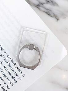 透明水晶戒指架，金属戒指架 - 彩色 - 查看 5