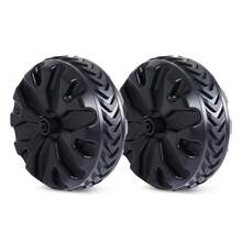 PORTAL 8" Diameter 3. 4" Wide Replacement Wheels For Bicycle Utility Wagon Cart, Load Index 100