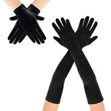 D EXCEED 1/2/3 Pairs Velvet Feel Warm Gloves For Women Opera Party Glove For Ladies Women's Thin Winter Warm Outdoor Sports Fitness Cycling Outdoor Warm Gloves Warm Winter Gloves For Men Women Winter Using - Multicolor - View 27