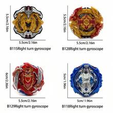 战斗陀螺入门套装 - 4 个陀螺 + 2 个发射器 + 贴纸，战斗游戏带展示盒（仅供参考） - 彩色 - 查看 9