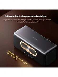 PHILIPS TAS3609 無線藍牙音箱迷你便攜鋼炮音響 大音量震撼立體聲 學生宿舍家用桌面小鋼炮 帶鬧鐘時鐘功能