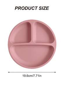 PopLittleOne 1pc Baby Sucker Silicone Dining Plate Children Dishes Suction Toddle Training Tableware Kids Feeding Bowls Baby Stuff