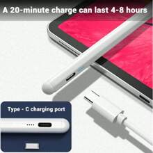2pcs Set (Stylus Pen + Storage Box), Alloy Material, Magnetic Gradient Color / Compatible With 2018-2024 IPad, Magnetic Stylus Compatible With All Smartphones/Tablets / Apple IPad 10th Gen, Anti-Mistouch, Tilt Sensing, Fast Charging, Compatible With Apple IPad Pro 11/12.9", IPad Mini 5/6/Air 3/4/5, IPad 6/7/8/9/10 [Gradient Color]