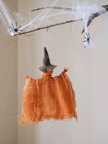 1 đồ trang trí Halloween treo ma phù thủy với mũ phù thủy mèo đen đèn lồng bí ngô phù thủy ma phù thủy Halloween đồ trang trí tiệc thủ công ma quái cho trang trí nhà đồ trang trí cây Halloween - Nhiều màu - Xem 9