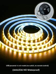 Luces de cadena solares para exteriores con control remoto, tiras de luces LED recargables, adecuadas para jardín, árboles, patio, terraza, escaleras, fiestas en la parte trasera del vehículo - 8 modos, sensor de luz, sensor infrarrojo (Nota: La longitud incluye 2m de cable de conexión) - Multicolor - Ver 14