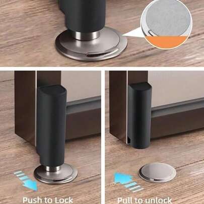 磁性门挡无需打孔重型门挡免钉门吸门挡五金触摸