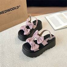 Women Gladiator Sandals - 粉色 - 查看 1