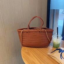 Women Shoulder Bags - 棕色 - 查看 1