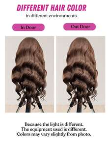 200% 密度 34 英寸波浪卷发 13x4 蕾丝前假发 - 4 号巧克力棕色预烫高清透明蕾丝前假发无胶混合发假发 - 耳到耳巴西处女真人混合发假发带婴儿头发 - 鲍勃假发 8-14 英寸 - 预拉隐形发际线真发散卷中分假发适合女性日常使用自然造型 - 棕色 - 查看 10