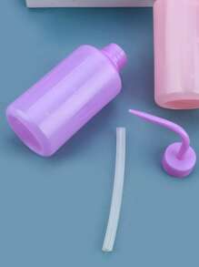 1-2 pièces Bouteilles en plastique de 250 ml - Bouteille de rinçage sûre, outils d'arrosage. Bouteille d'arrosage pour plantes et fleurs succulentes avec bec verseur en plastique incurvé. Bouteille d'arrosage à bec verseur pointu pour plantes en pot. Bouteilles de nettoyage pour tatouage