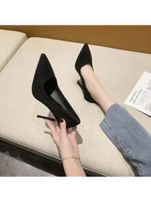 Women Pumps - 黑色 - 查看 6