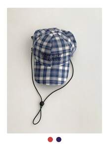 1 pieza Gorra de béisbol con visera ajustable y cordón, de secado rápido y suave, transpirable para deportes al aire libre y senderismo, gorra de malla ligera para verano, de estilo callejero unisex - Cordón de color - Ver 4