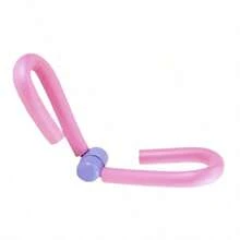 1pc Circular Leg Clamp Hip Exercise Leg Clamp S-Shaped Yoga Thin Thigh Inner Leg Beauty Artifact - Màu tím - Xem 3