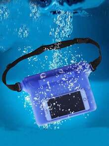 PVC Waterproof Waist Bag Beach Bag, Large Capacity Waterproof Phone Bag, Summer Outdoor Sports Waterproof Bag, Triple Seal Waterproof Waist Bag Crossbody Bag Waterproof Pouch, Outdoor Sports Beach Phone Protective Bag, Universal Touch Screen Swimming Diving Protective Case, Back To School Season, Waterproof Bag, Sports Bag