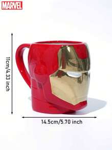 1PC Marvel Officially Licensed Iron Man Spiderman Super Hero Mug Ceramic Collectible Ornaments Office Milk Coffee Tea Cup Birthday Christmas Party Gift Home Tableware Best Choice Marvel Fans Gift Supplies - Iron Man Mug - View 4