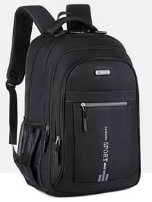Men's And Women's Laptop Backpack Waterproof, Resistant, Reinforced, New Model 2024 - màu đen - Xem 1