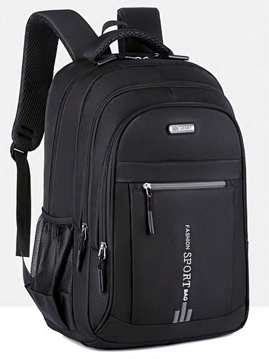 Men's And Women's Laptop Backpack Waterproof, Resistant, Reinforced, New Model 2024 - màu đen - Xem 1