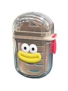 Soap Box Travel Portable Soap Box Premium Light Luxury Sealed With Lid Drain Mini Home Soap Storage Box- Durable Plastic, Oval Shape, Essential For Camping, Gym, And Bathroom Accessories,Suitable For Going Out, Traveling, Accommodation, Travel, And Business Trips,It Can Also Be Given As A Gift To Family And Friends - Multicolor - View 12