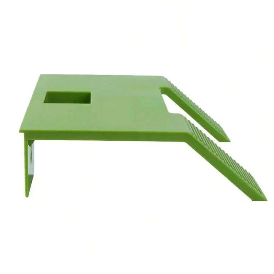 Turtle Basking Platform, Simulation Turtle Ramp Climb Ladder For Aquarium Terrarium Habitat Supplies, Turtle Basking Dock Resting Terrace Green Large - Green - View 1