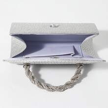Women Evening Bags - Silver - View 3