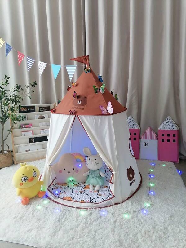男の子と女の子のための屋内および屋外の幼稚園子供用テント、ホームゲームハウス、ベビーキャッスルハウス、折りたたみ式