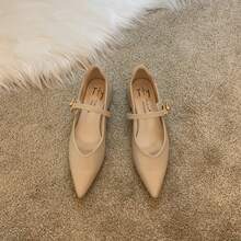 Women Flats - Yellow - View 8