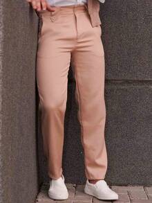 Dennis Beumont Milano Tailored Trousers - 米色 - 查看 1