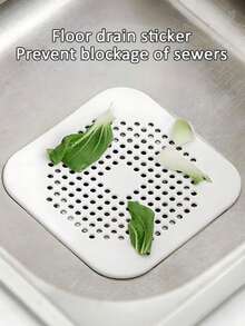 FlexiHome 硅胶过滤器盖，淋浴和厨房水槽防溅排水保护器，柔性毛发收集器，易于清洁的过滤器 - 彩色 - 查看 4