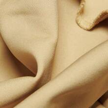 Adidas 女士复古风格宽松休闲裤，纽扣开合，舒适时尚，IC6587 - 淺卡其/黑色 - 查看 5