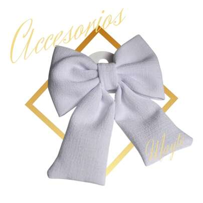 Laço feminino de cabelo com bico de pato /adulto várias cores