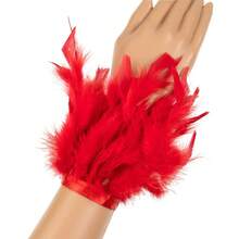 1 Mảnh Vòng Tay Lông Vũ Vòng Tay Lông Vũ Trang Sức Chân Showgirl Vòng Tay Cho Tiệc Hóa Trang Sân Khấu Phụ Kiện Trang Phục - nhiều màu - Xem 3