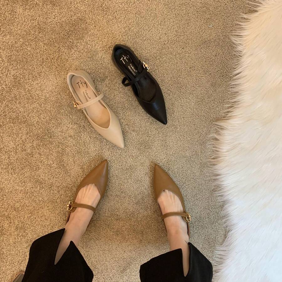 Women Flats - Yellow - View 1