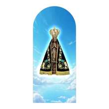 Sublimated Popsicle Roman Panel In Easy-To-Wear Fabric With Elastic - 聖母 - 查看 1