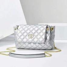 Women Shoulder Bags - 銀色 - 查看 3