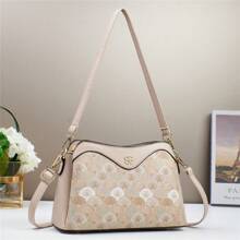 Women Shoulder Bags - 杏色 - 查看 2