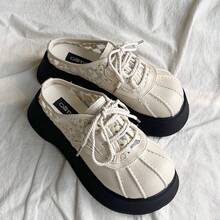 Women Flat Sandals - 棕色 - 查看 1