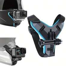 Motorcycle Helmet Chin Strap Front Mount For Hero 13 12 11 10 9 8 7 6 5 4 3 Action Camera Universal - Multicolor - View 3