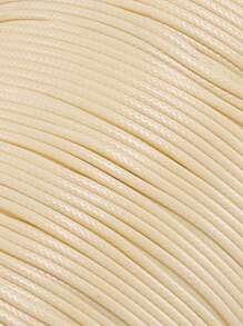 10 米/393.7 英寸多色蜡线，橡胶吊坠绳，皮绳，用于项链、手链和编织绳